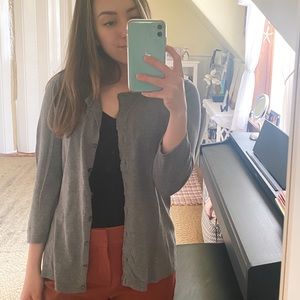 Banana republic cardigan - grey